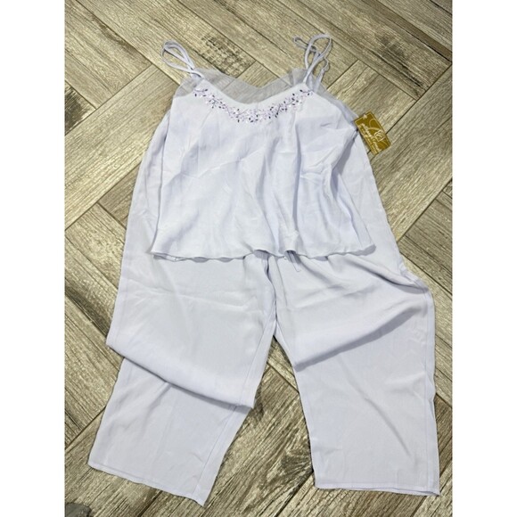 Vintage GILLIGAN & O'MALLEY PAJAMA SET NEW WITH TAGS XL Cami Tank - Picture 1 of 9